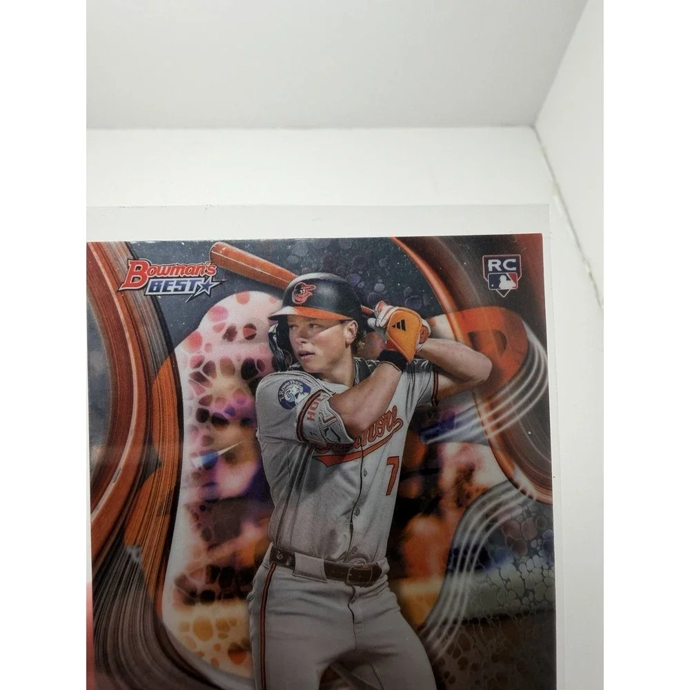 Jackson Holliday - 2024 Bowmans Best - Silver Wave Ref.‎ RC Baltimore Orioles